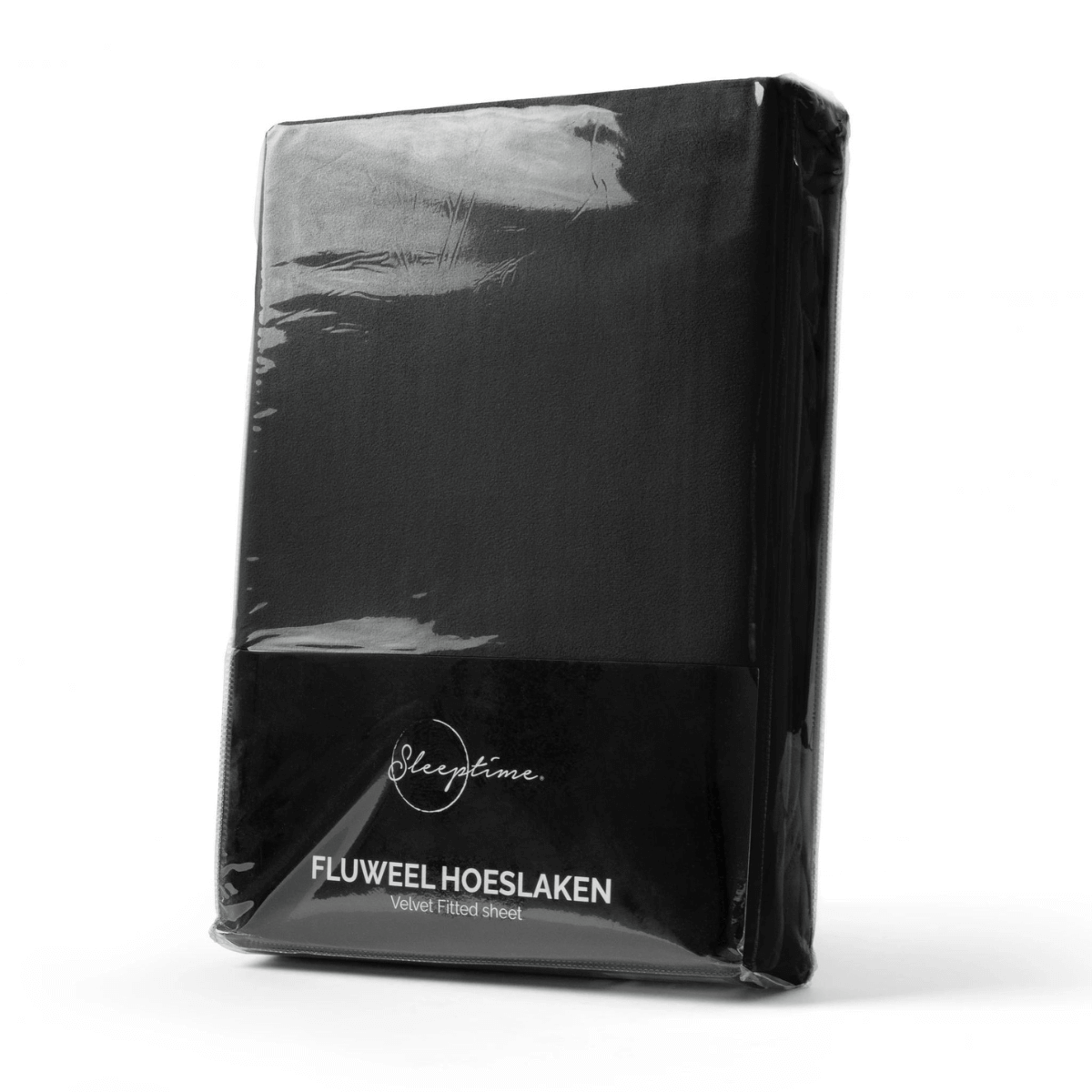 Zelesta Velvet Fitted Sheet Black image