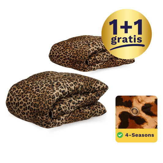 Zelesta Wonderbed 4 Seasons Double - Jaguar Skin 1+1