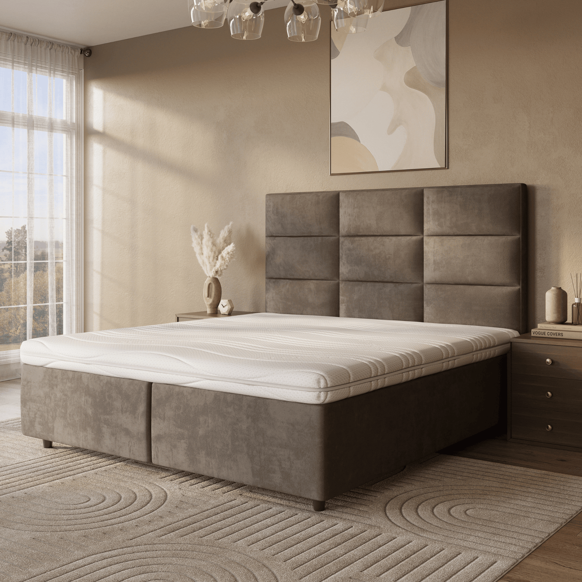 Zelesta Mattress Topper - Hybrid Cold Foam Cool Fresh Cover image