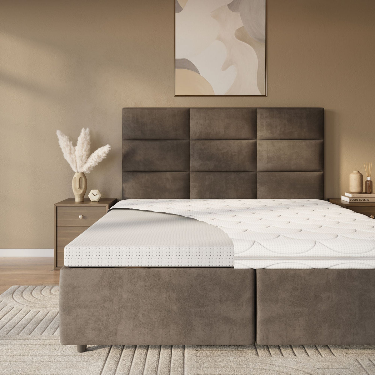 Zelesta Mattress Topper - Latex Foam Tencel Cover image