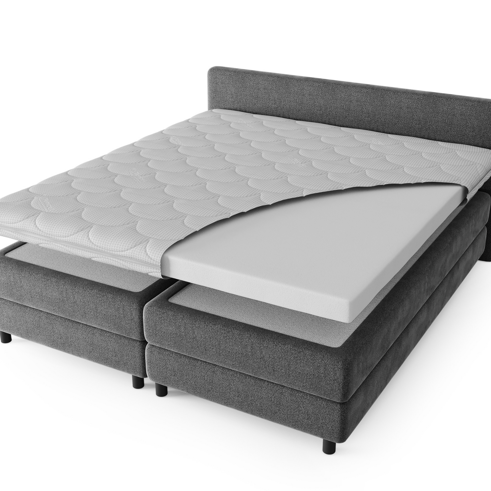 Zelesta Mattress Topper - NASA Foam Tencel Cover image