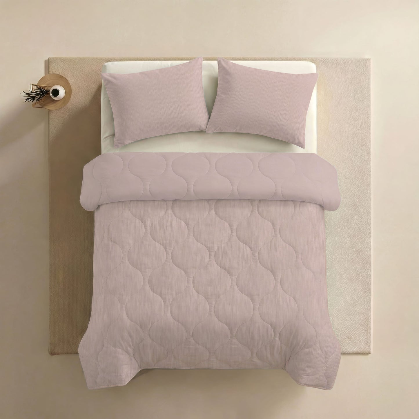 Zelesta Special Muslin Summer Duvet - Soft Pink
