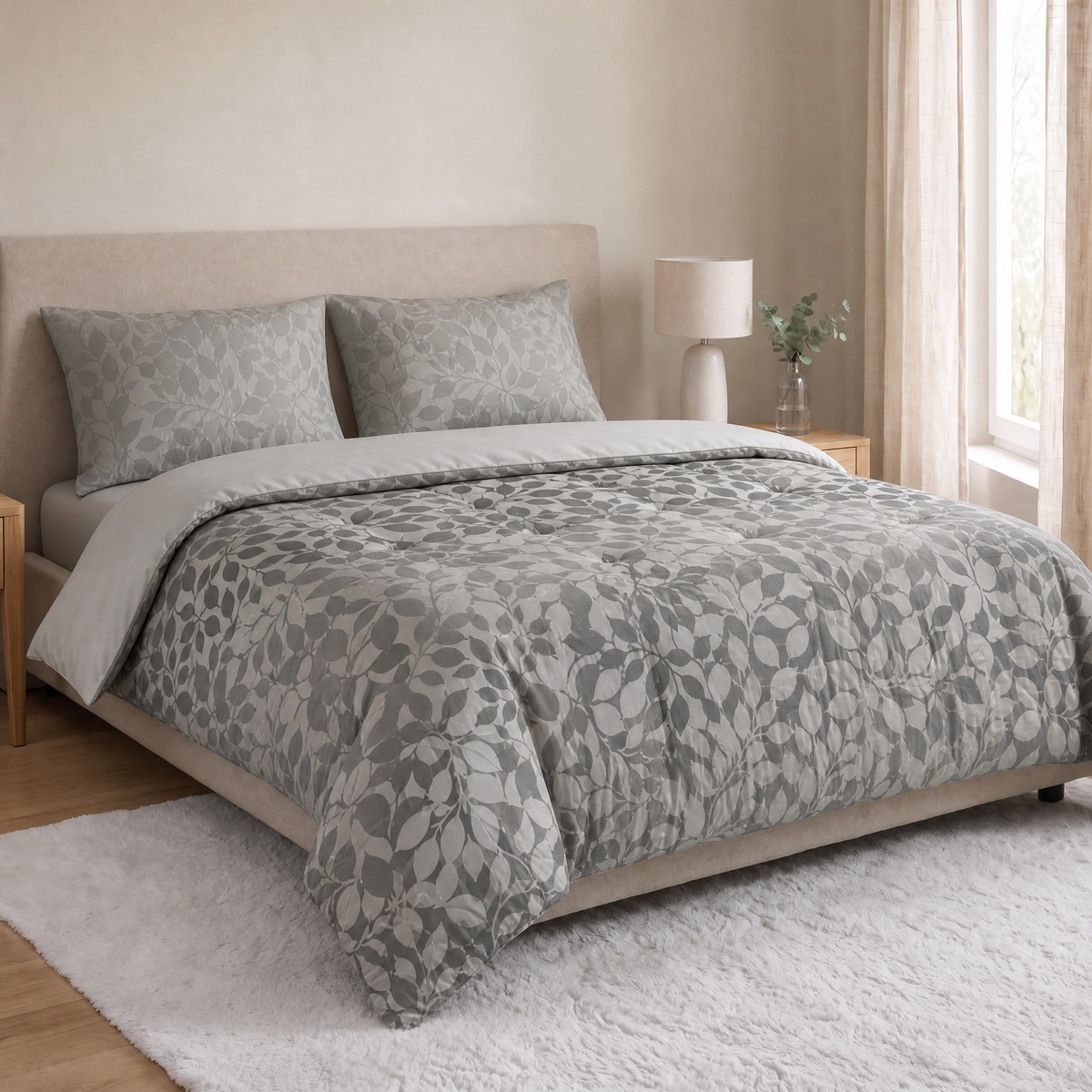 Zelesta Everyday Design Kussensloop Set Van 2 - Silver Wilderness