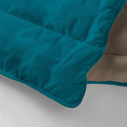 Zelesta Royalbed - Dessert Dune & Petrol Blue