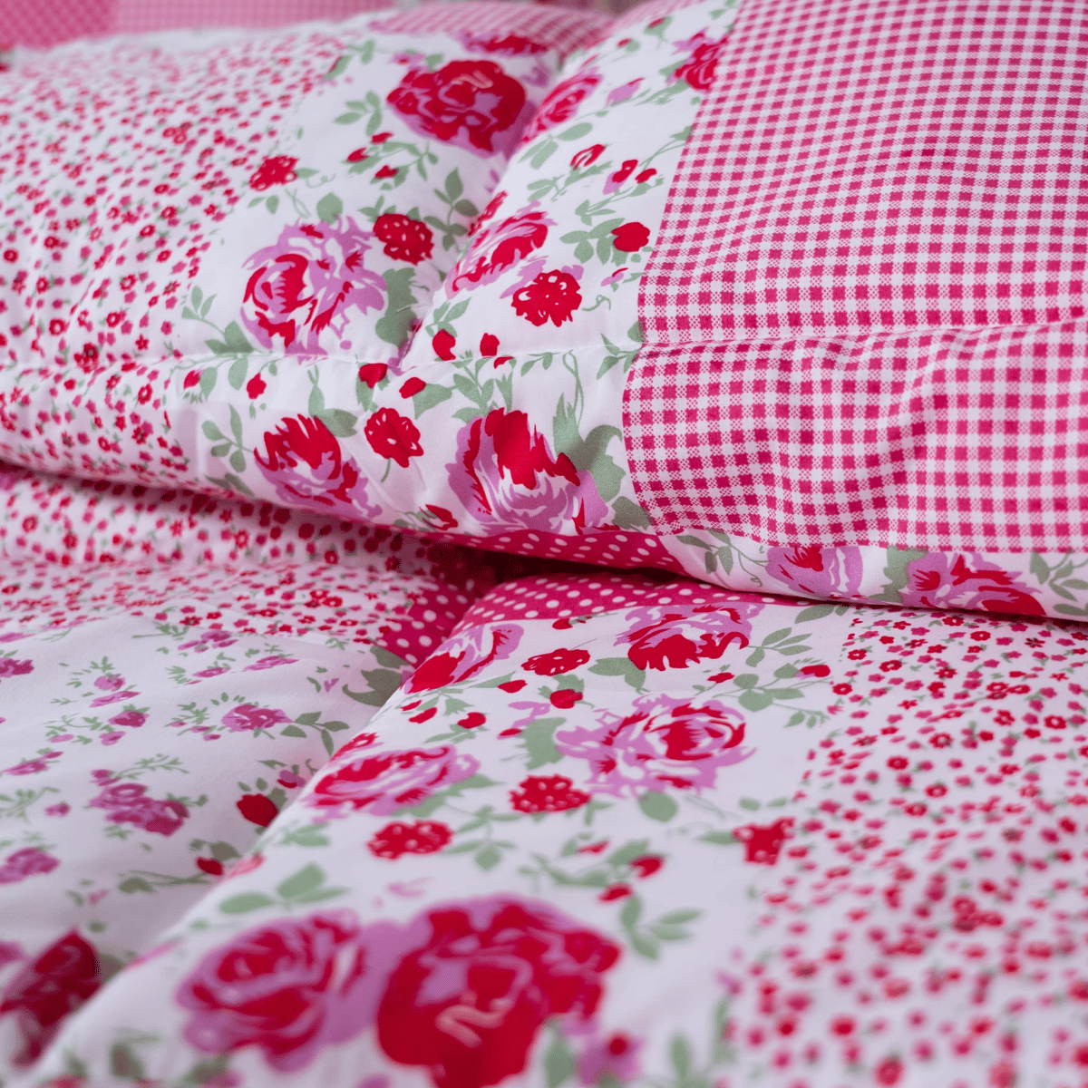 Zelesta Comfort Design Duvet - Patchwork Pink