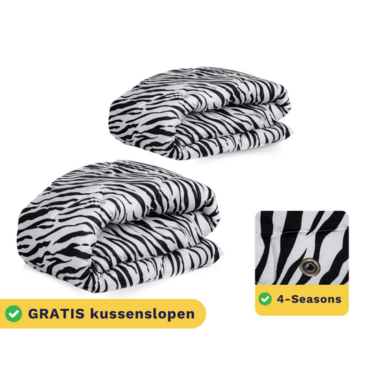 Zelesta Wonderbed 4 Seasons Double - Zebra Skin