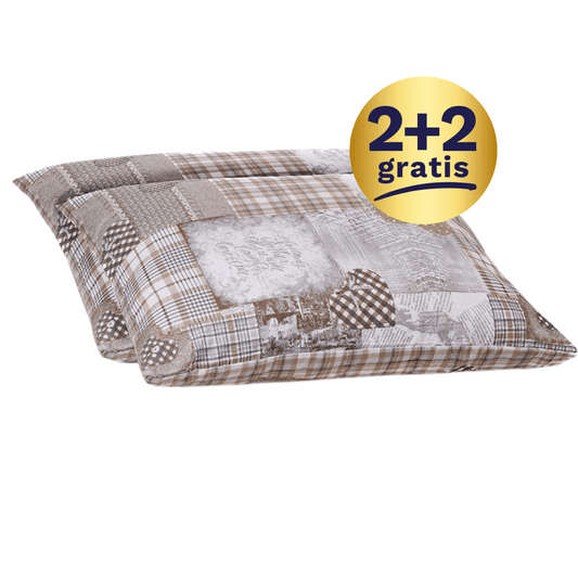 Zelesta Wonderbed Kussenslopen - Patchwork Hearts