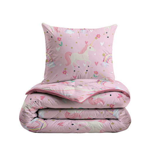 Zelesta Comfort Kids Duvet - Rainbow Unicorn