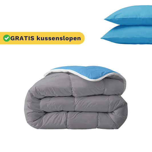 Zelesta Royalbed - Blauw & Antraciet