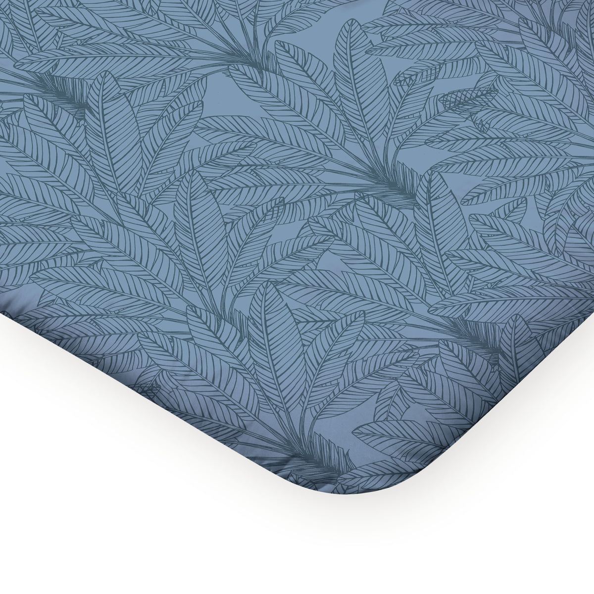 Zelesta Comfort Design Naadloos Dekbed - Botanical Line Art Blue
