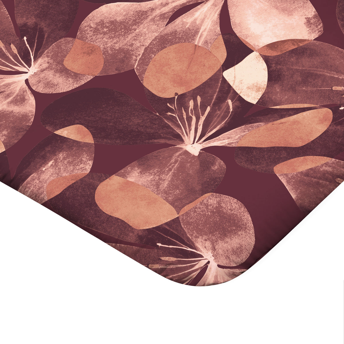 Zelesta Comfort Design Naadloos Dekbed - Oversized Flower Blush Red