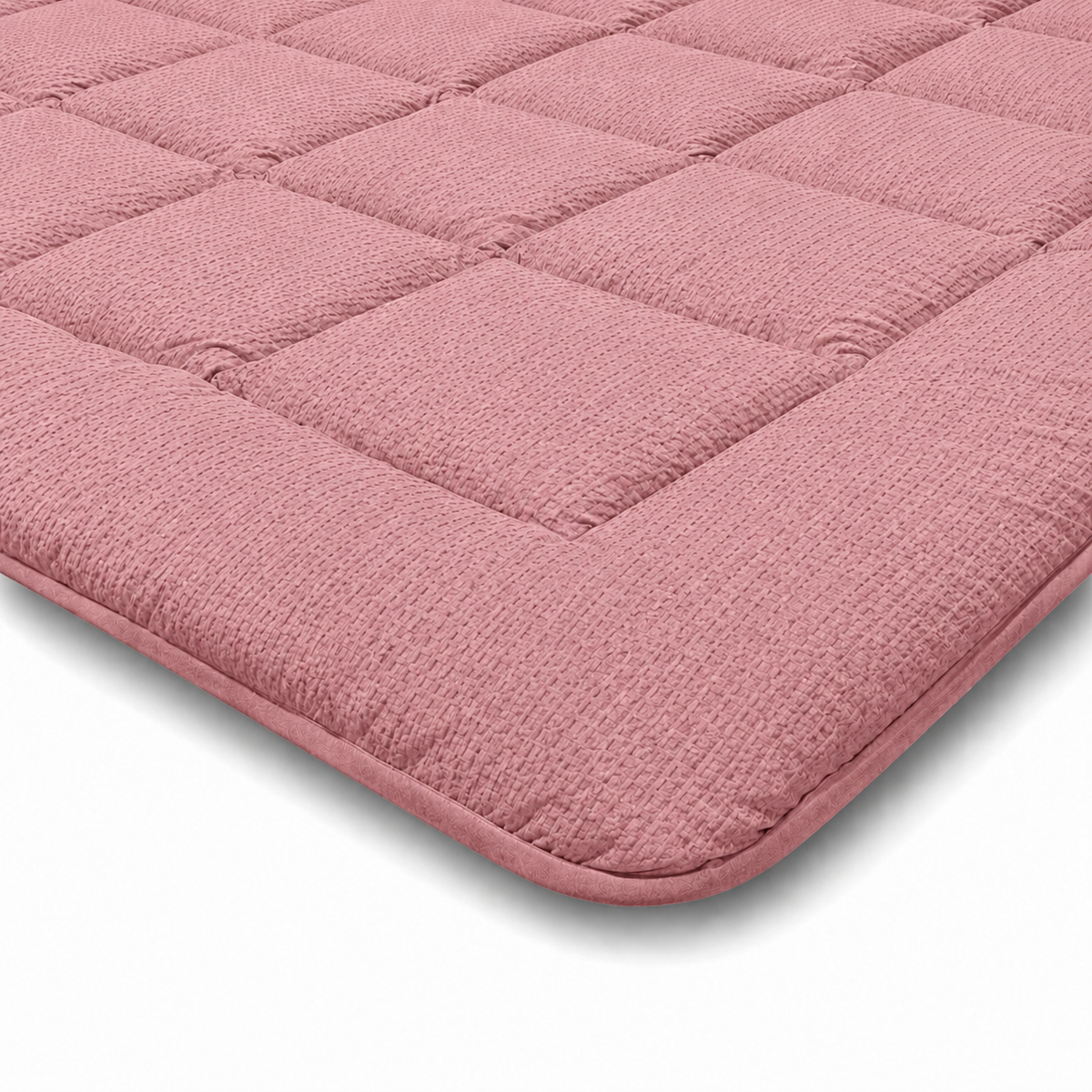Zelesta Comfort Structure Seersucker Duvet - Pink & Light Pink