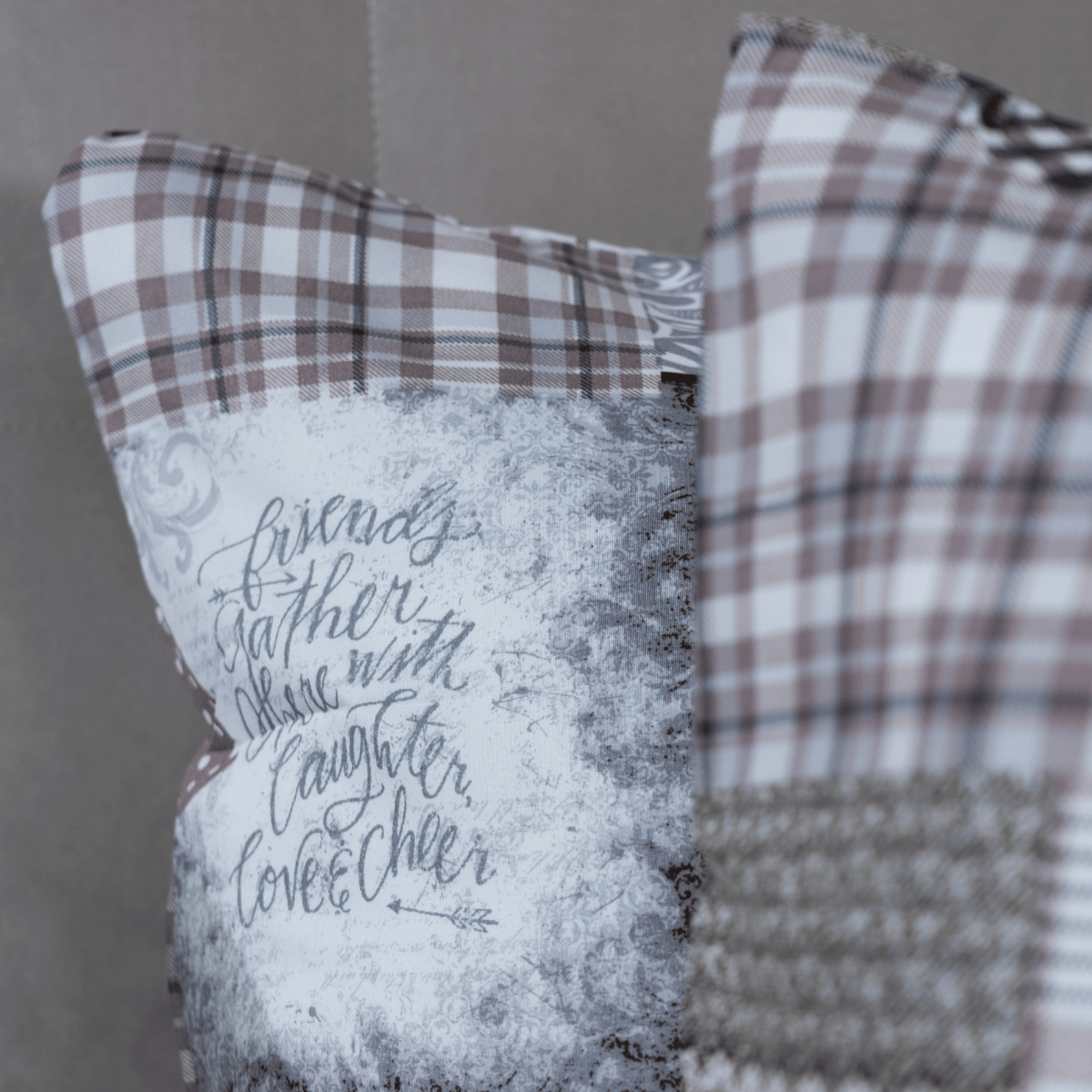 Zelesta Comfort Design Kussensloop Set Van 2 - Patchwork Hearts