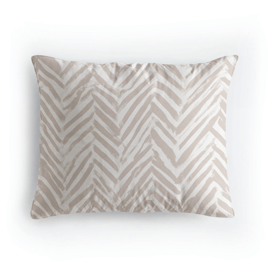 Zelesta Pure Design Cotton Pillowcase Set Of 2 - Ethnic Cream