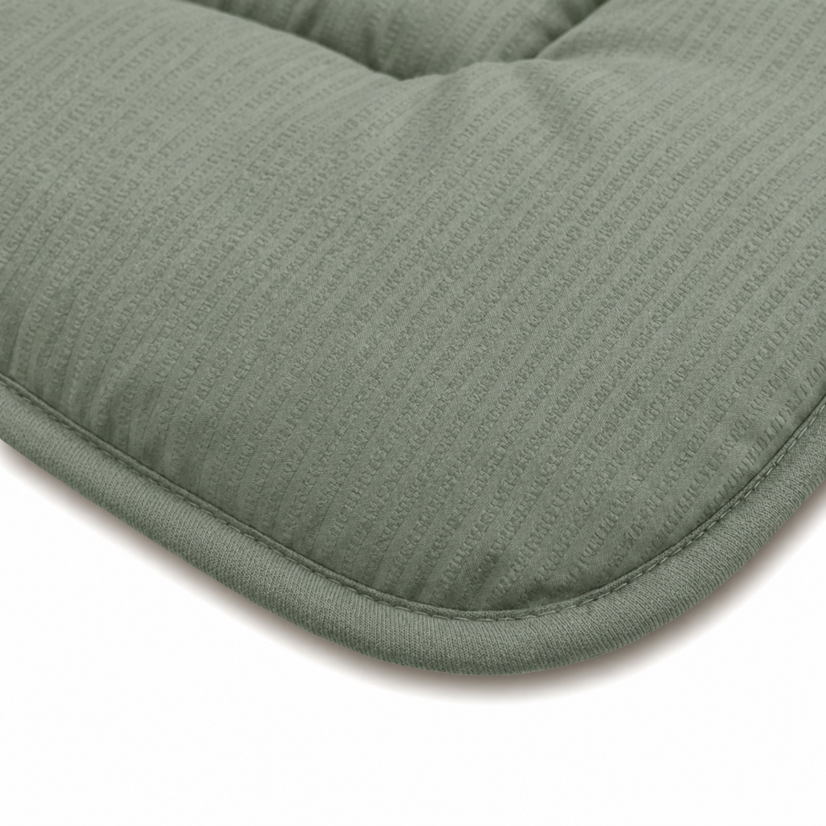 Zelesta Comfort Structure Seersucker Duvet - Dark Green & Green