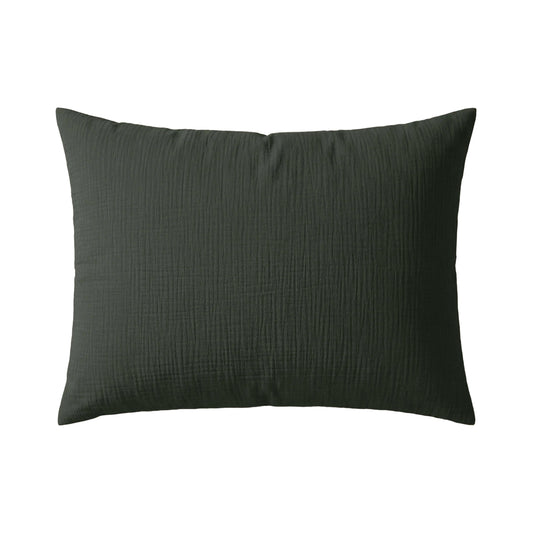 Zelesta Deluxe Cotton Muslin Pillowcase Set Of 2 - Green