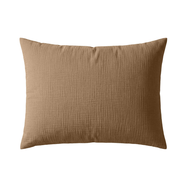 Rivièra Maison Kussensloop Lawrence Bruin 60x70 cm - Luxe Katoen