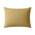 Zelesta Deluxe Cotton Muslin Pillowcase Set Of 2 - Ochre