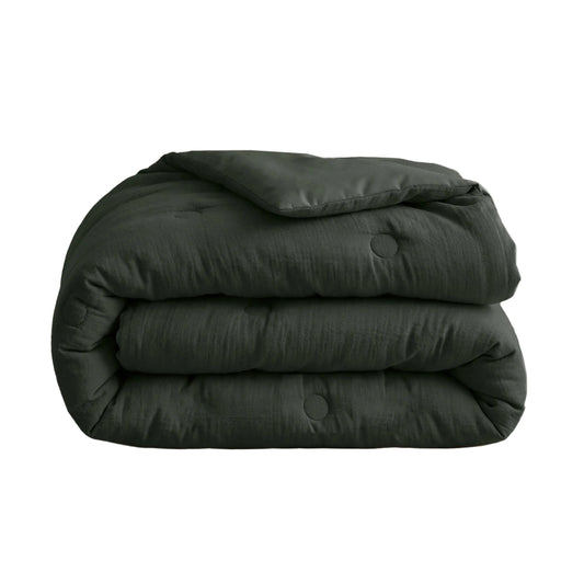 Zelesta Deluxe Cotton Muslin Duvet - Green