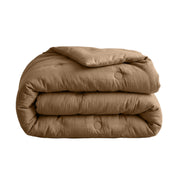 Zelesta Deluxe Cotton Muslin Duvet - Brown