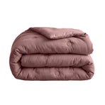 Zelesta Deluxe Cotton Muslin Duvet - Dusty Pink