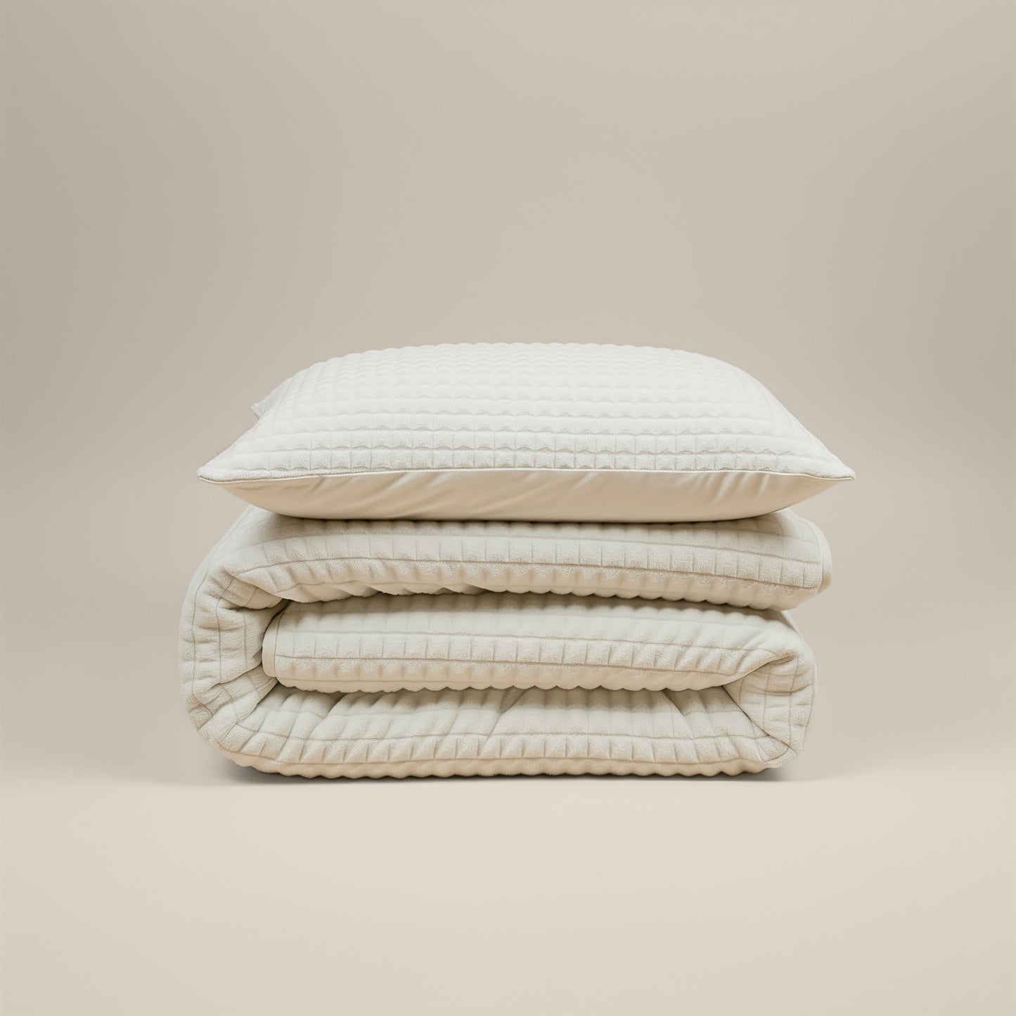 Zelesta Teddy Check - Créme