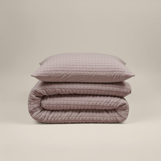 Zelesta Teddy Check - Old Pink