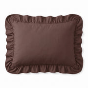 Zelesta Everyday Ruffles Pillowcase Set Of 2 - Peppercorn Brown