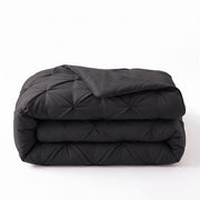 Zelesta Everyday Pintuck Duvet - Black