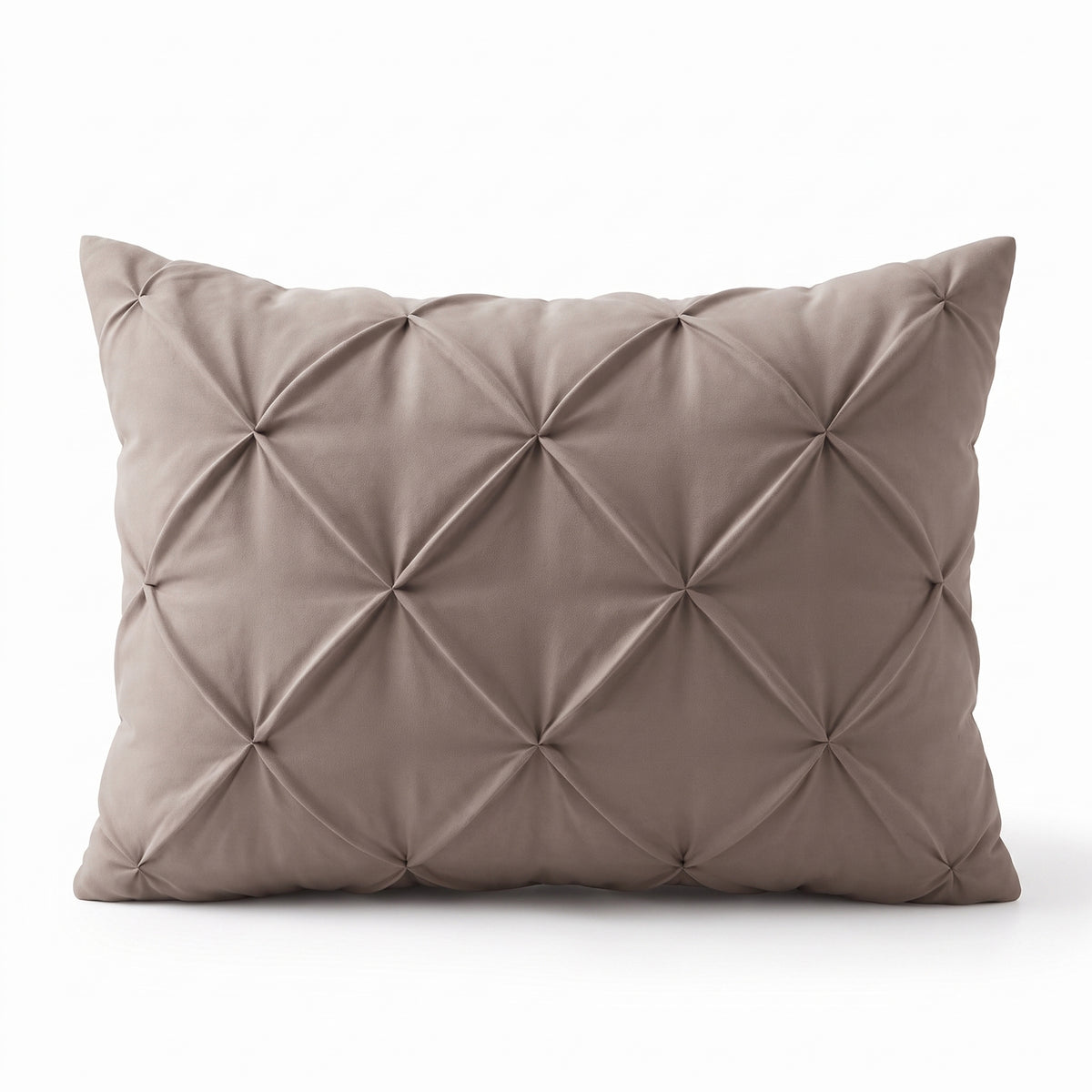 Zelesta Everyday Pintuck Pillowcase Set Of 2 - Taupe