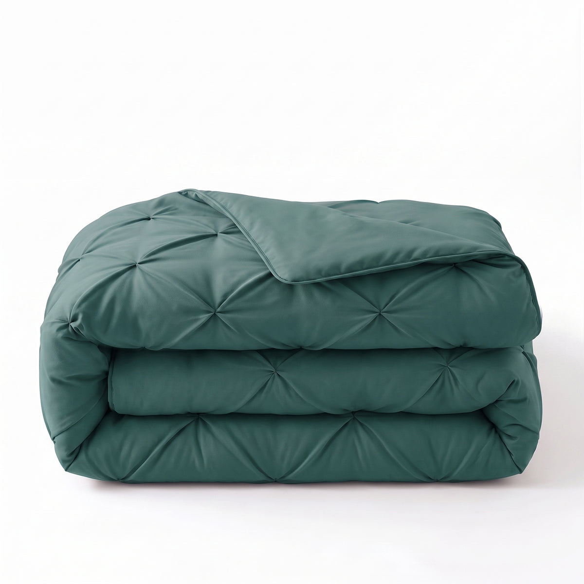 Zelesta Everyday Pintuck Duvet - Sea Green