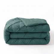 Zelesta Everyday Pintuck Duvet - Sea Green