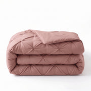 Zelesta Everyday Pintuck Duvet - Dusty Pink