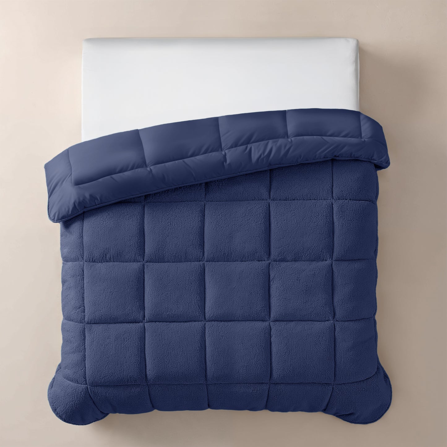 Zelesta Special Teddy Duvet - Marine Blue