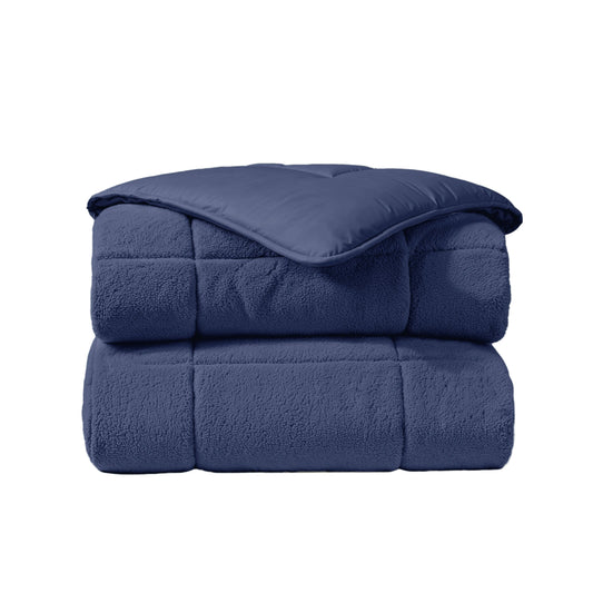 Zelesta Special Teddy Dekbed - Marineblauw