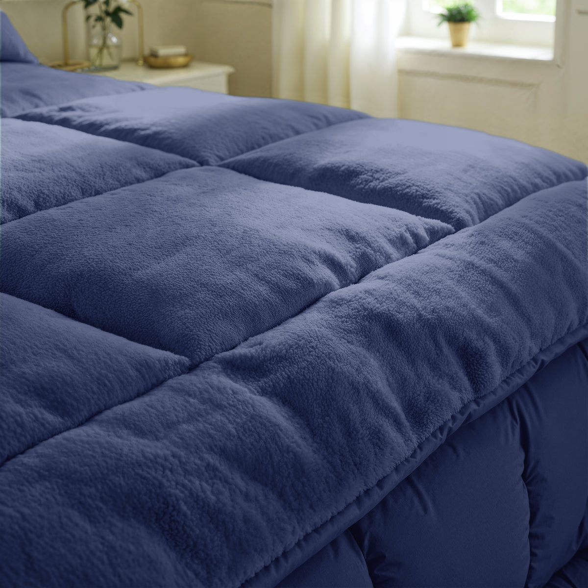 Zelesta Special Teddy Duvet - Marine Blue