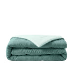 Zelesta Special Kids Chenille Duvet - Sea Green