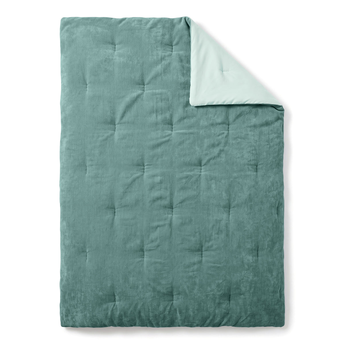 Zelesta Special Kids Chenille Duvet - Sea Green