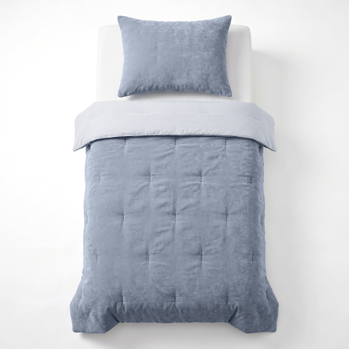 Zelesta Special Kids Chenille Duvet - Ice Blue