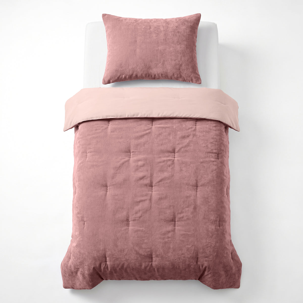 Zelesta Special Kids Chenille Duvet - Soft Red