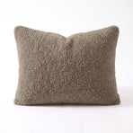 Zelesta Special Teddy Chenille Kussensloop Set Van 2 - Donkertaupe