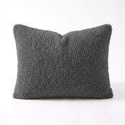 Zelesta Special Teddy Chenille Pillowcase Set Of 2 - Anthracite
