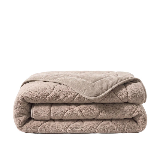 Zelesta Special Teddy Chenille Dekbed - Oudroze