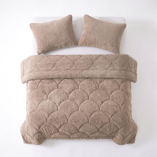 Zelesta Special Teddy Chenille Kussensloop Set Van 2 - Oudroze