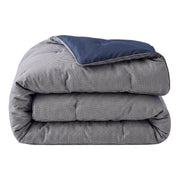 Zelesta Special Wafel Percal Dekbed - Marineblauw Mix