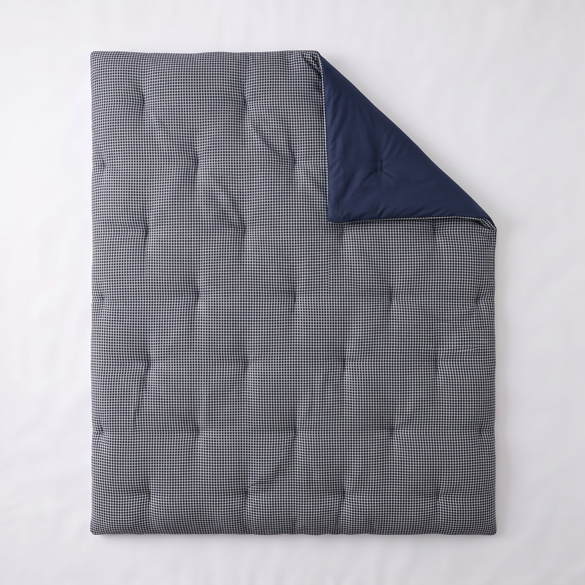 Zelesta Special Waffle Percal Duvet - Marine Blue Mix
