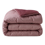 Zelesta Special Wafel Percal Dekbed - Bordeaux Mix