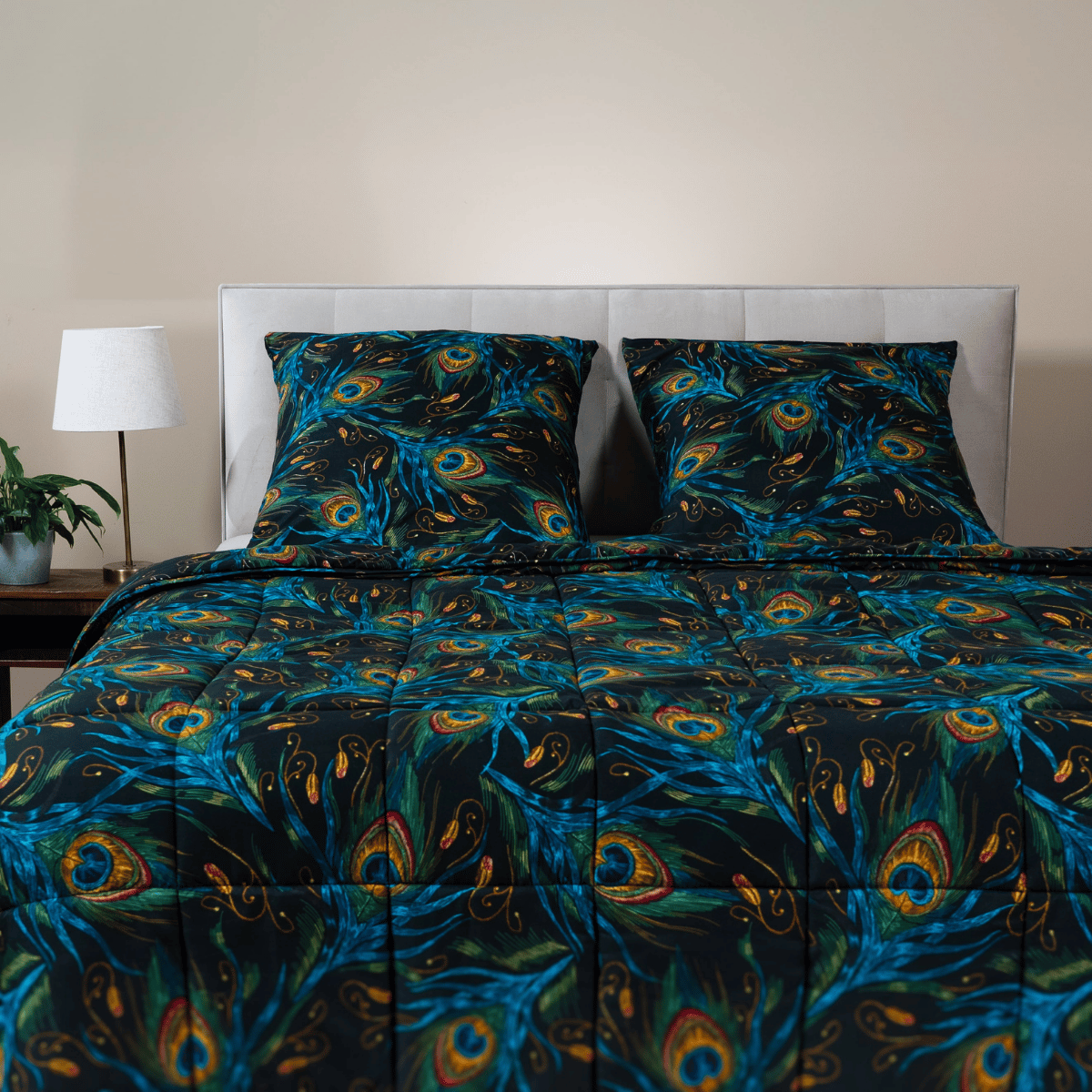 Zelesta Comfort Design Duvet - Peacock Feathers