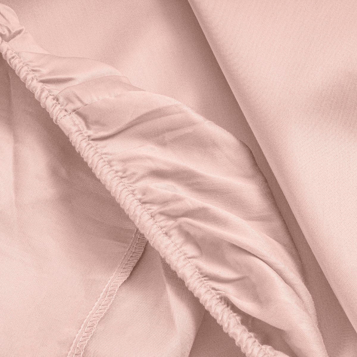 Zelesta Primaviera Satin Deluxe Fitted Sheet Pink image