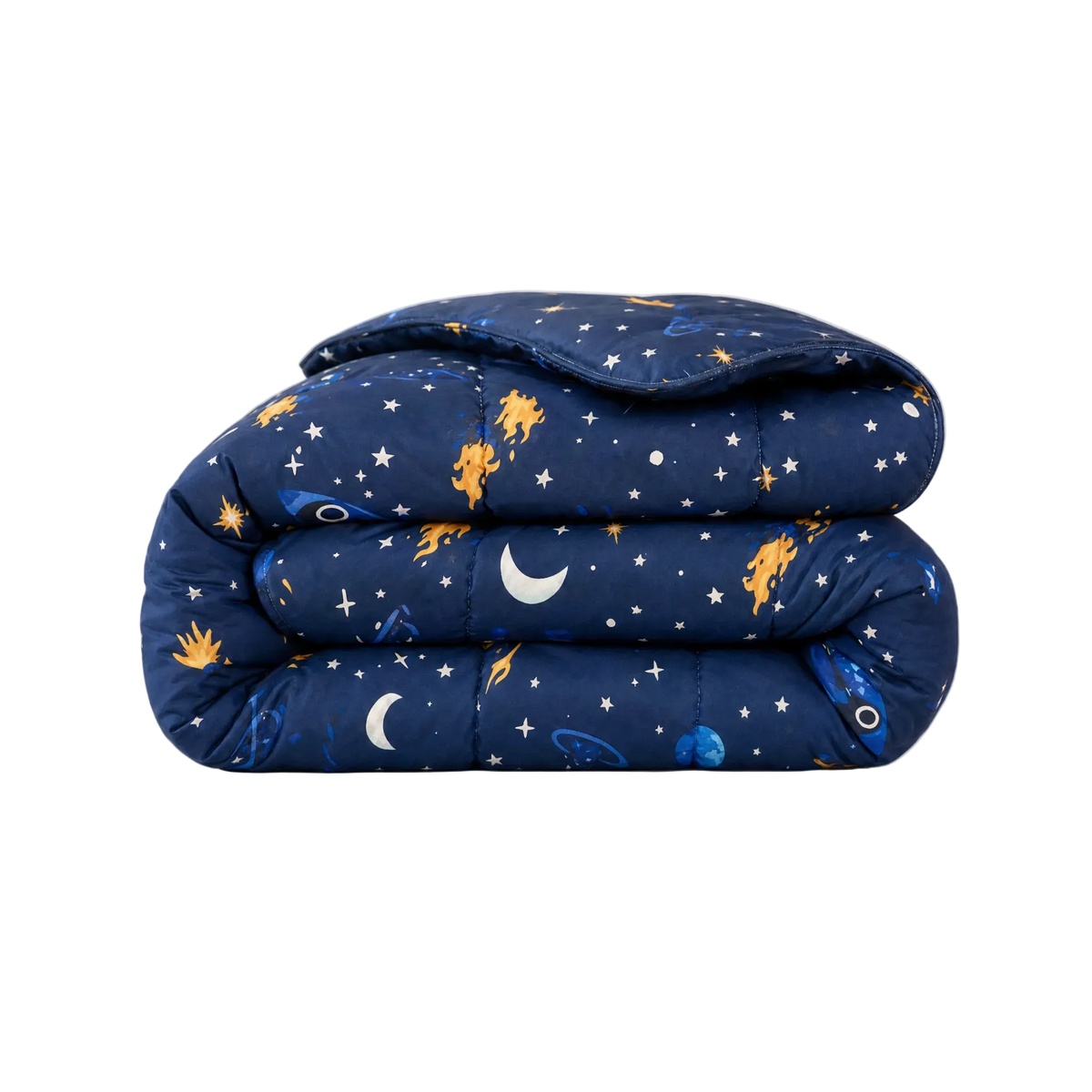 Zelesta Comfort Glow in the Dark Dekbed - Op Ruimtereis